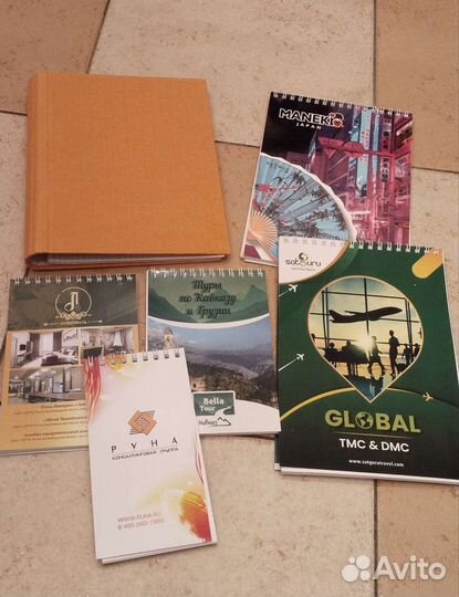 Ежедневники, блокноты