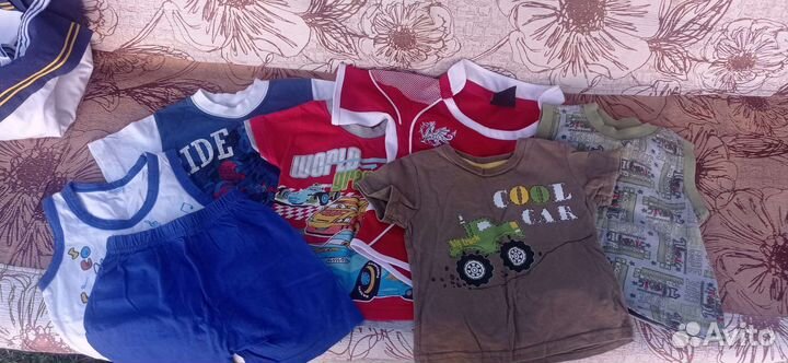Вещи мальчику пакетом от 1.5 года забронировано