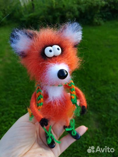 Лисенок игрушка