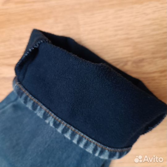 Джинсы утепленные 146 для мальчика