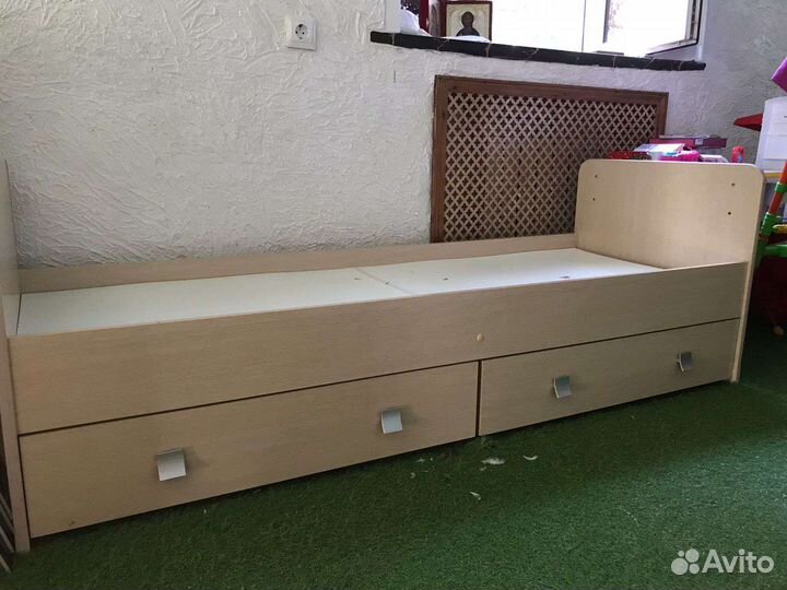 Детская кроватка трансформер с комодом