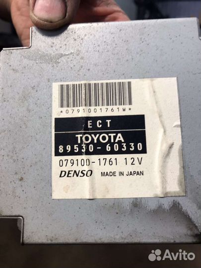 Блок управления коробкой передач на toyota
