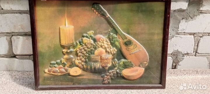 Картина натюрморт мандолина