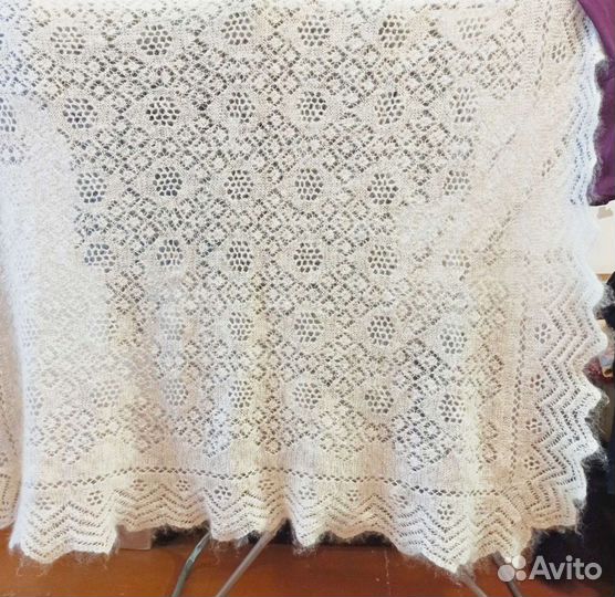 Пуховые платки, шарфы и носки