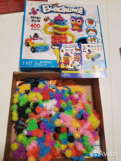 Игры настольная развивающие Hasbro, bunchems 400