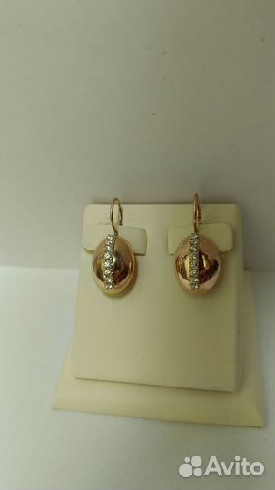 Золотые серьги