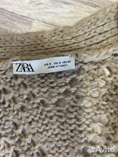 Вещи женские Zara 40-42 джинсы кардиган