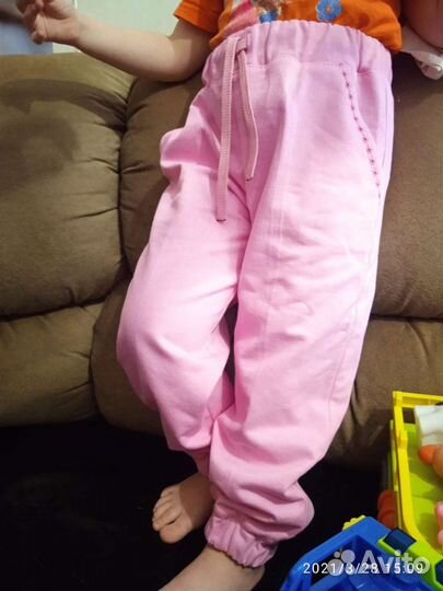 Брюки на девочку