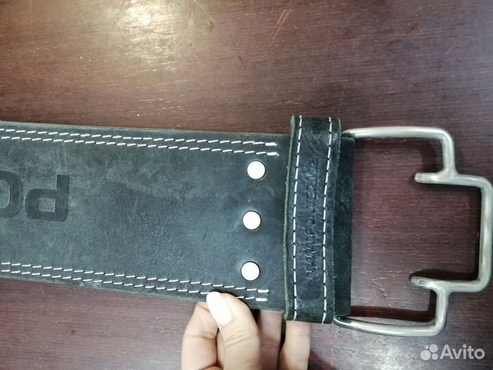 Пояс для пауэрлифтинга Powermens 115см 3 слоя