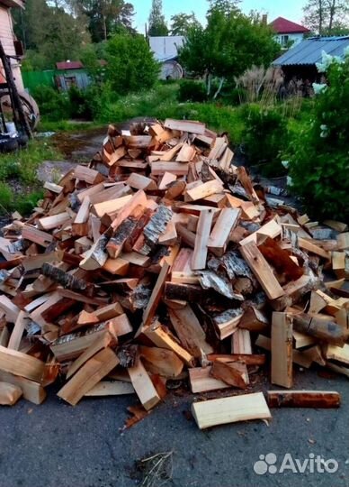 Дрова Осина подготовленные с доставкой любого объе