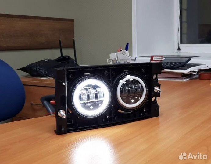 Диодные туманки даф LED птф DAF XF 105