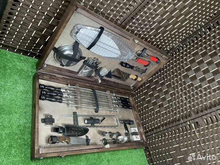 Шашлычный набор стол