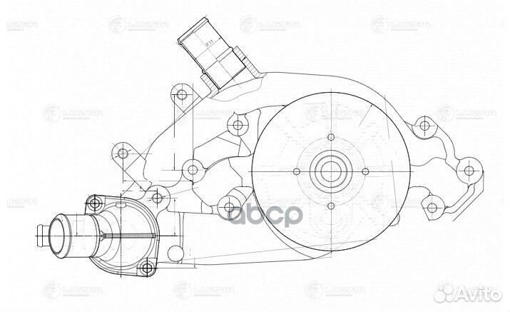 Насосы водяные (помпы);saab 9-7X, cadillac