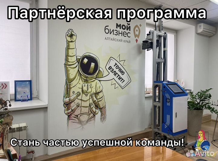 Вертикальный принтер, Франшиза 