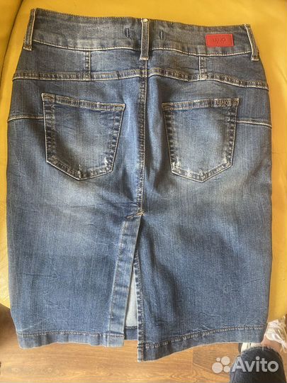 Юбка джинсовая