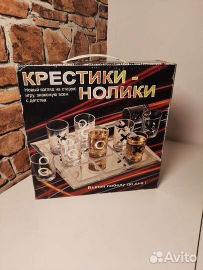 Алкогольная игра Крестики Нолики для взрослой вече