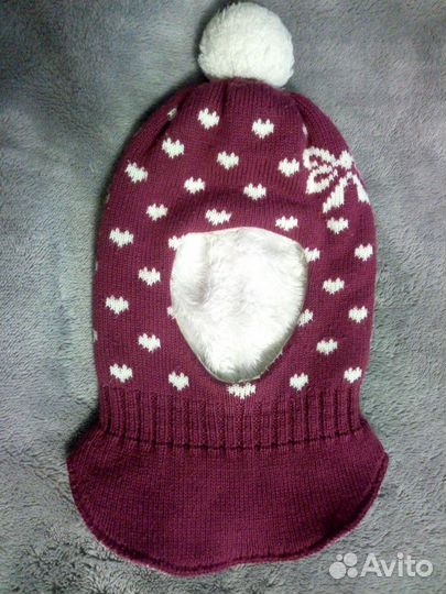 Шапка шлем зима