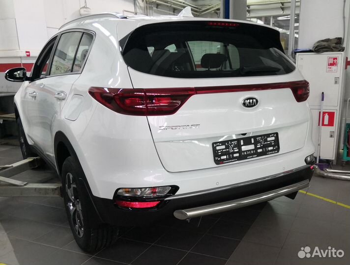 KIA Sportage2018(рестайлинг) Защита заднего бампер