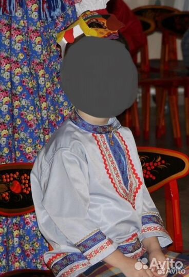 Рубашка косоворотка русская народная