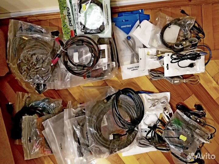 Набор компьтерный, аудио, видео кабель