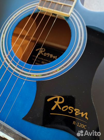 Акустическая гитара Rosen c чехлом
