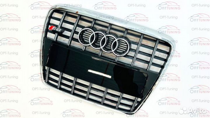 Решётка на Audi A6 04-11 в стиле S6 style #1