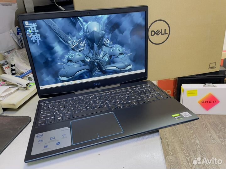 Ноутбук Dell I5-10Th/1660Ti 6Gb 120Hz Комплект