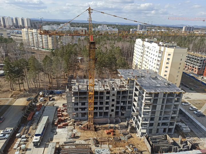 2-к. квартира, 56,6 м², 10/16 эт.