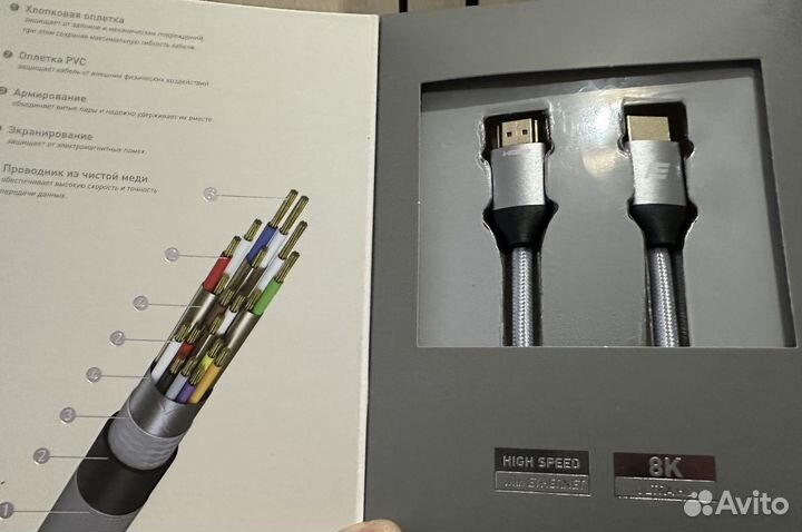 Кабель hdmi 2.1 8k