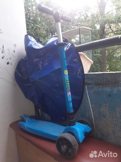 Самокат детский трехколесный