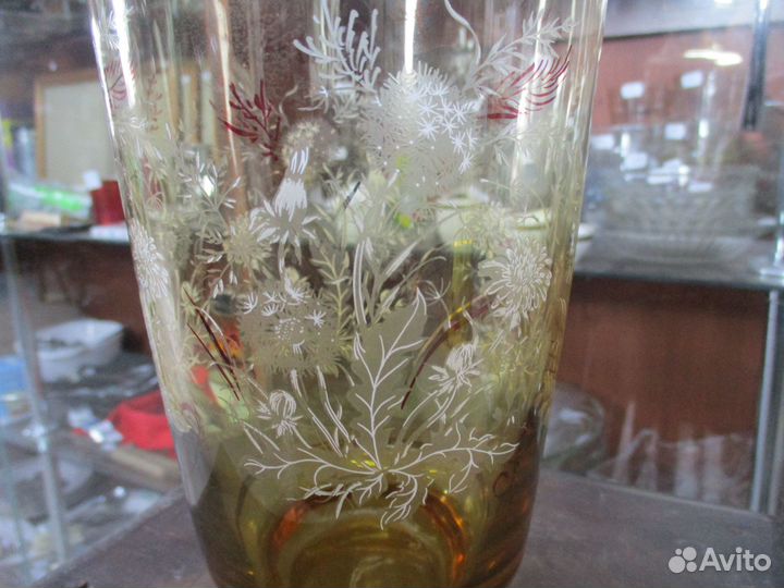 Очень редкая винтажная ваза