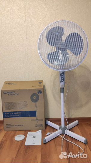 Вентилятор напольный scarlett comfort SC-SF111B27