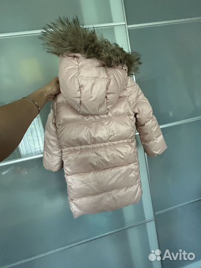 Пальто пуховик для девочки gap