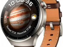 Умные часы Huawei Watch 4 Pro, титановый/коричнев