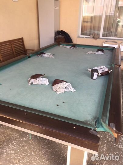 Установка, ремонт, замена сукна, бильярдных столо