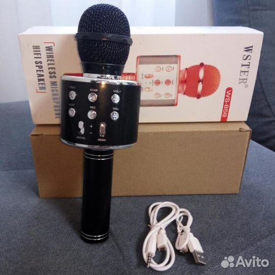 Беспроводной караоке микрофон WS-858