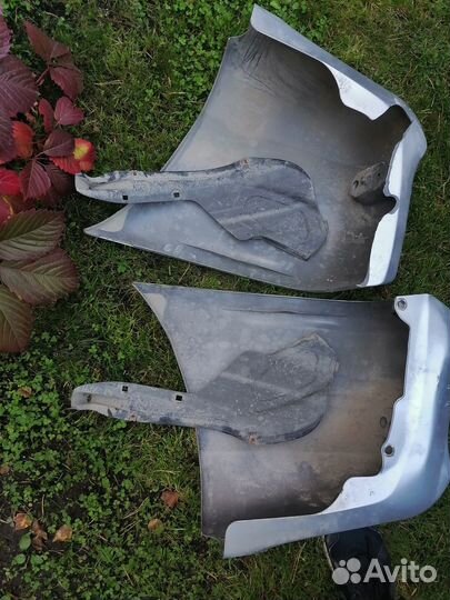 Бампер задний rav 4