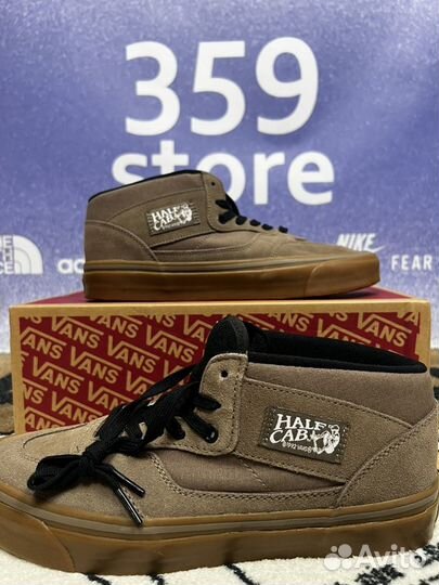 Кеды Vans Half Cab Pro Оригинал Коричневые