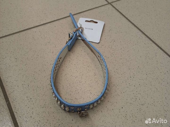 Ошейник со стразами