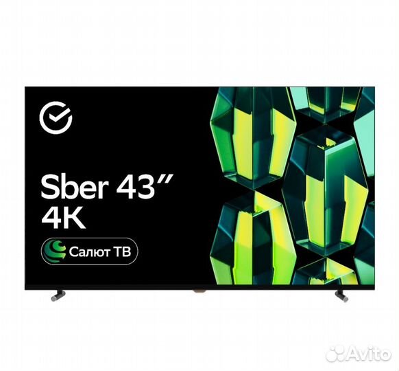 Телевизор Sber SDX-43U4124, 43