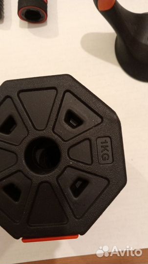 Набор гантелей 4 х 1 кг + 4 х 1.25 кг (9 кг всего)