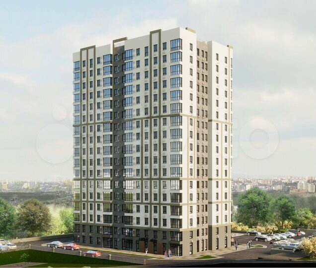 Квартира-студия, 25,4 м², 6/17 эт.