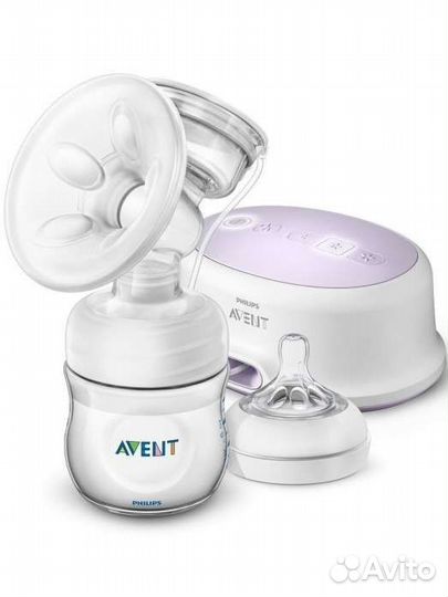 Молокоотсос avent ultra komfort двухфазный