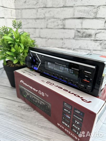 Магнитола 1 din pioneer с bluetooth