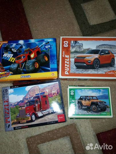 Книги, пазлы