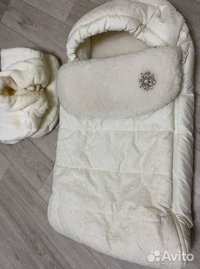 Конверт на выписку зимний новый