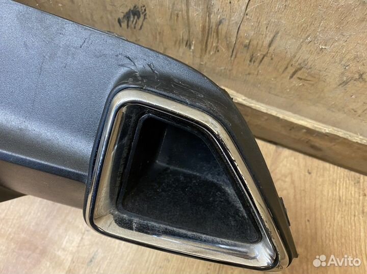 Юбка задняя Kia Rio 2020+ Рестайлинг Седан