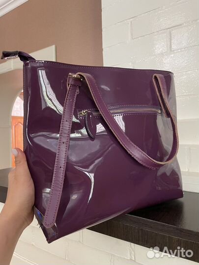 Кожаная сумка