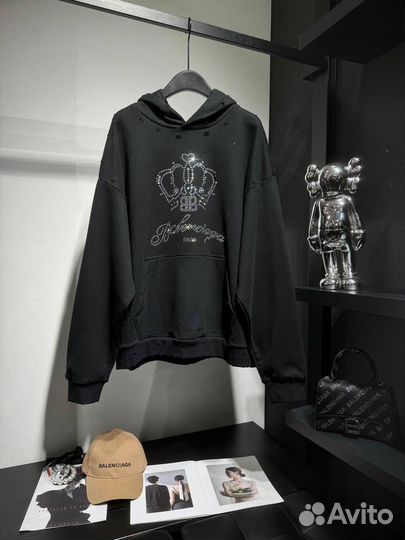 Худи balenciaga оверсайз