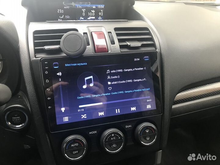 Магнитола Subaru Forester 4 Android